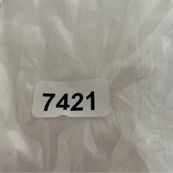 Petal + Pup Becky Playsuit White Button Front Long Sleeve Romper 37421 - Picture 9 of 10